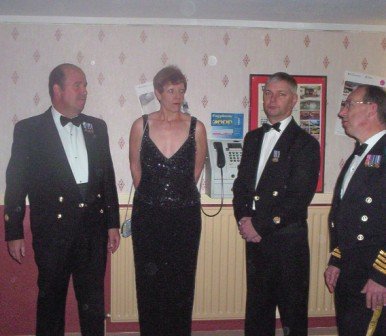 The reception Party  Stirling (Chairman) and Mrs Moss, Brian Walsh